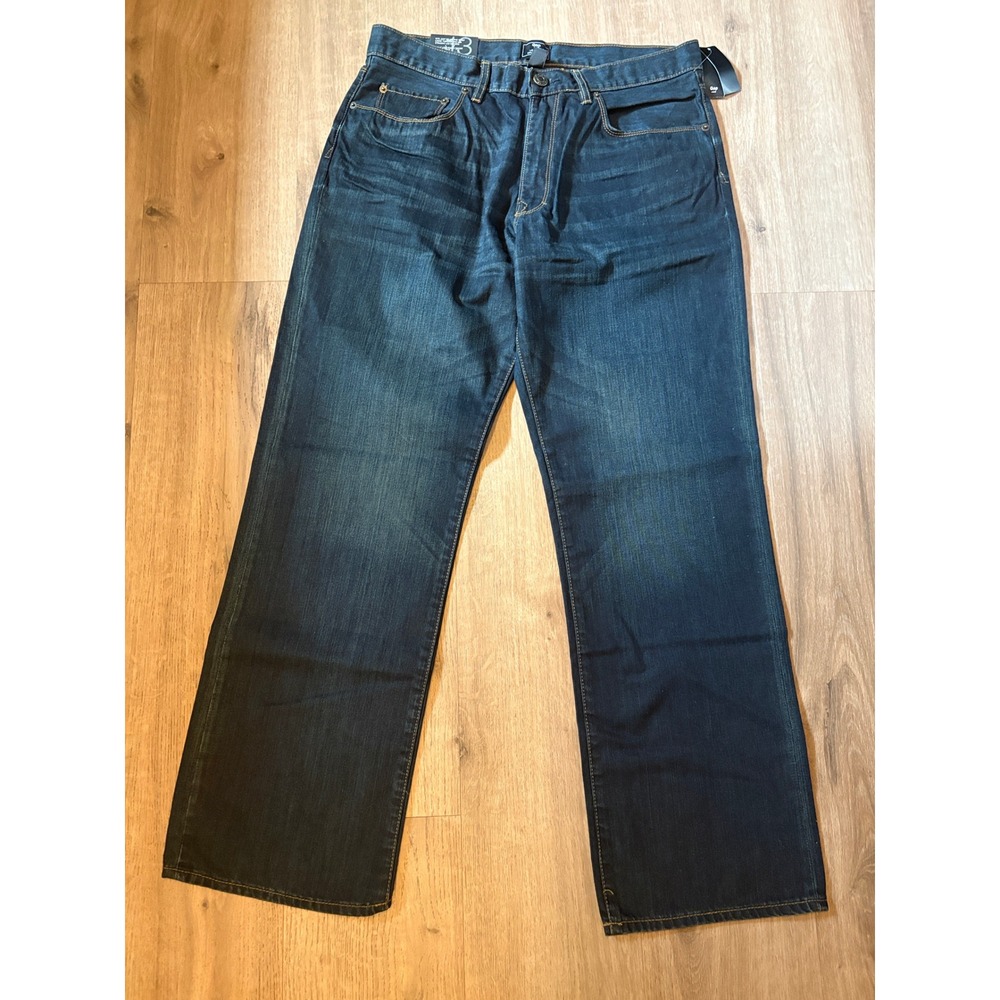 Gap Loose Fit Jeans 34x32 Dark Wash Straight Leg Baggy 90s Skater NWT